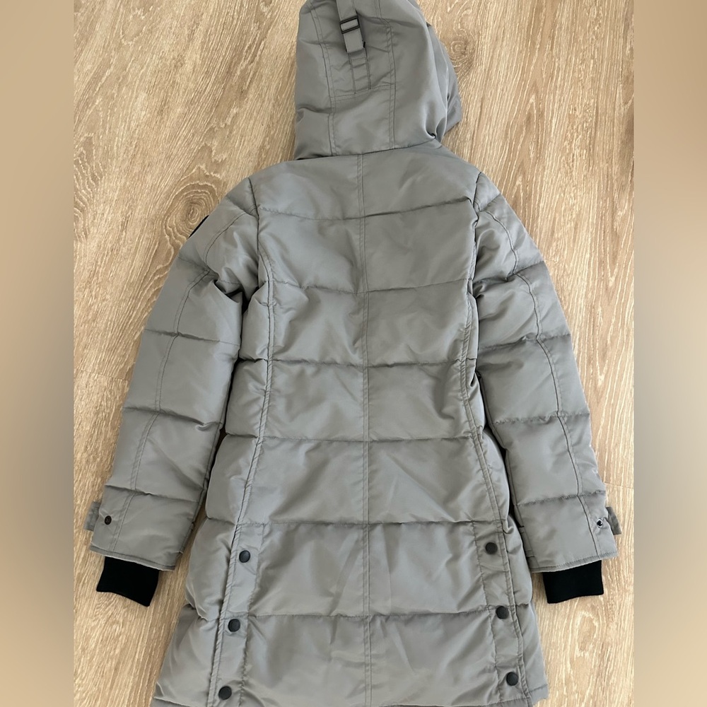 NWT Canada Goose Shelburne Quilted Down Parka Willow Grey XS - Picture 2 of 7